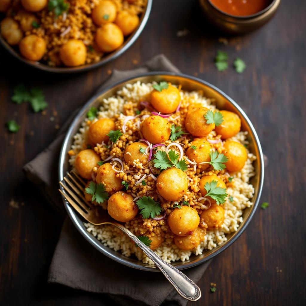 Samosa Ragda Chaat