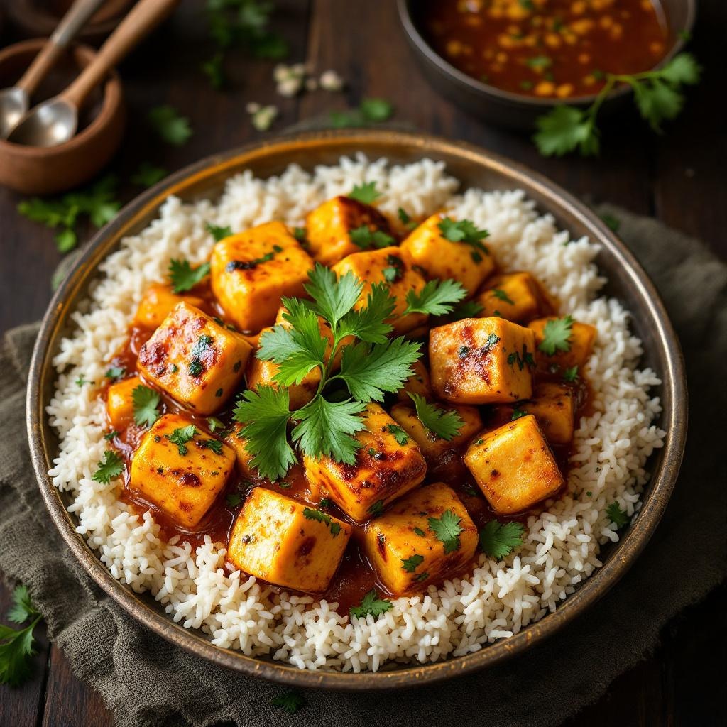 Schezwan Paneer