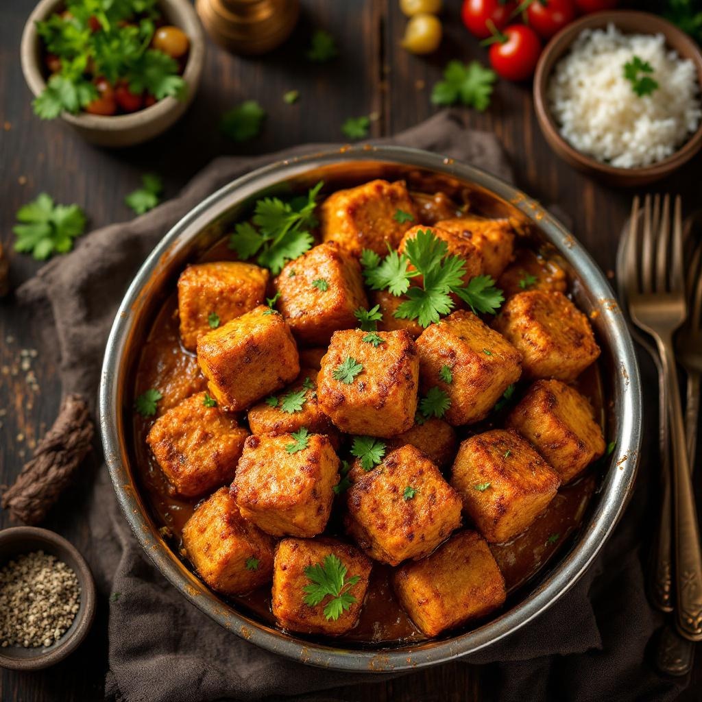 Soya Chaap Tikka