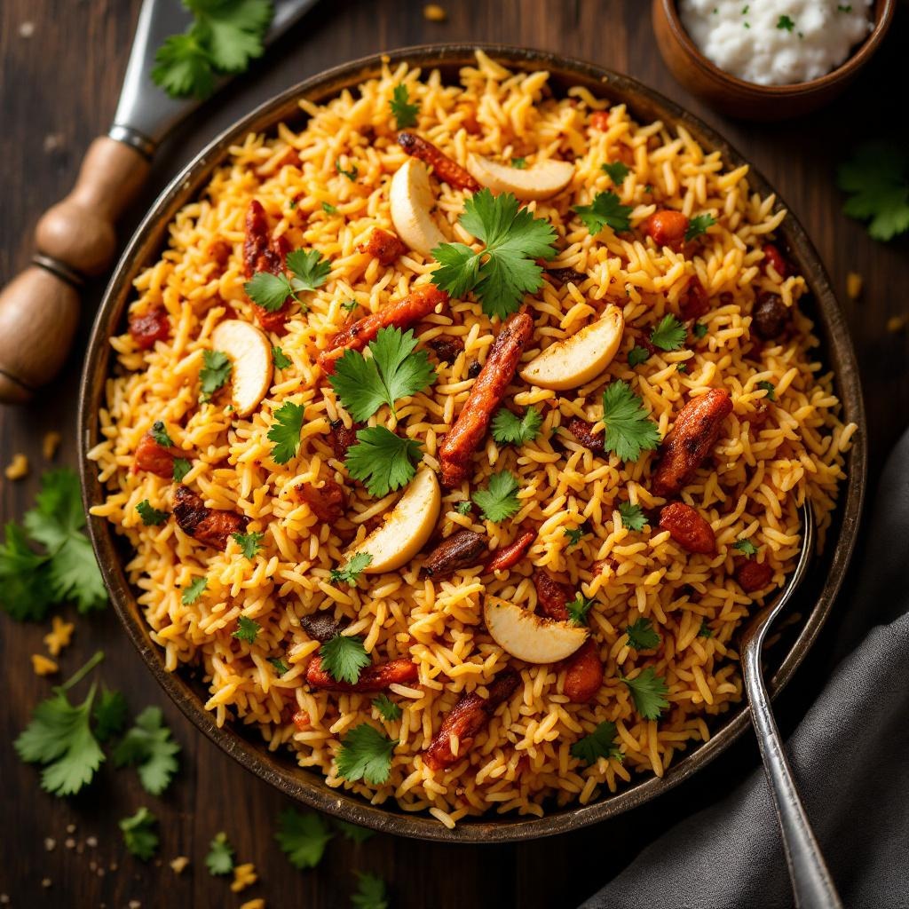 Triple Schezwan Rice