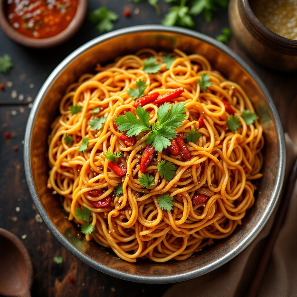 Veg Schezwan Noodles