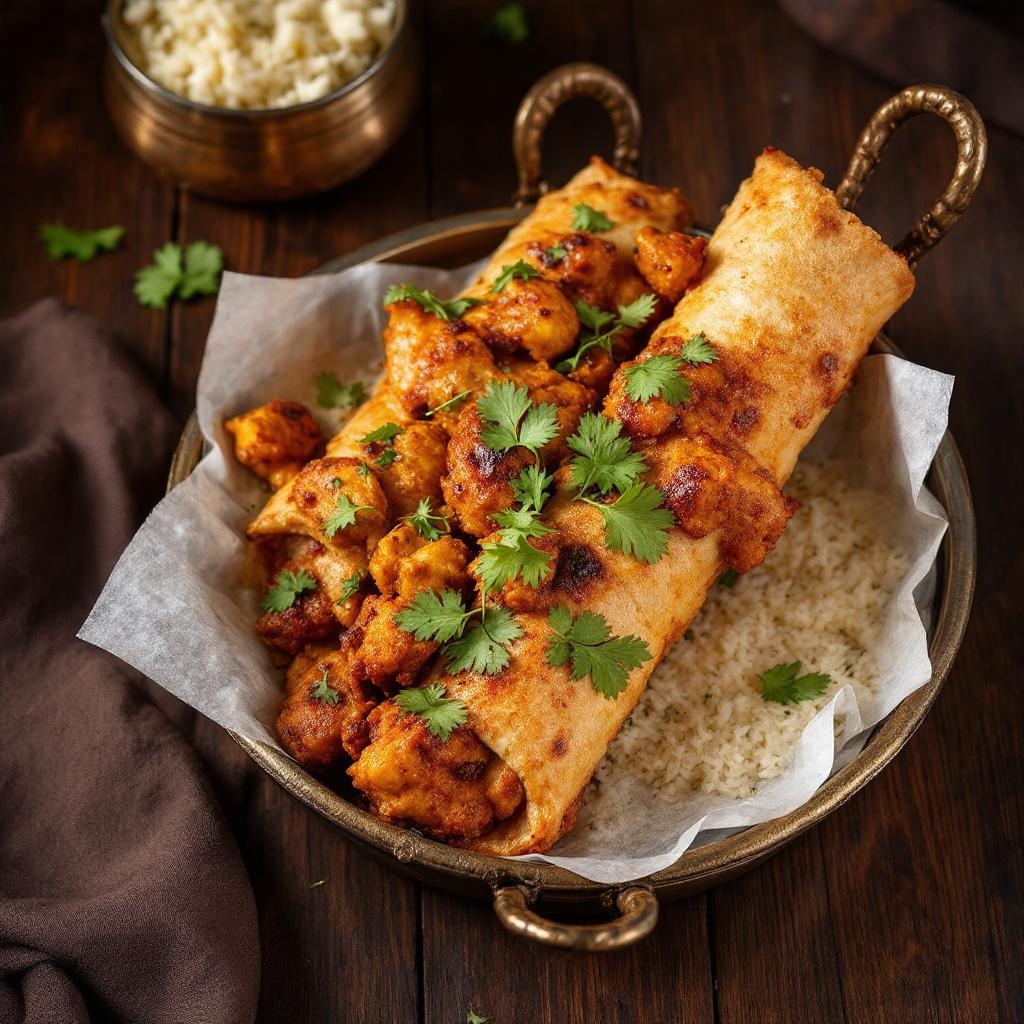 Chicken Shawarma (Indian Style)
