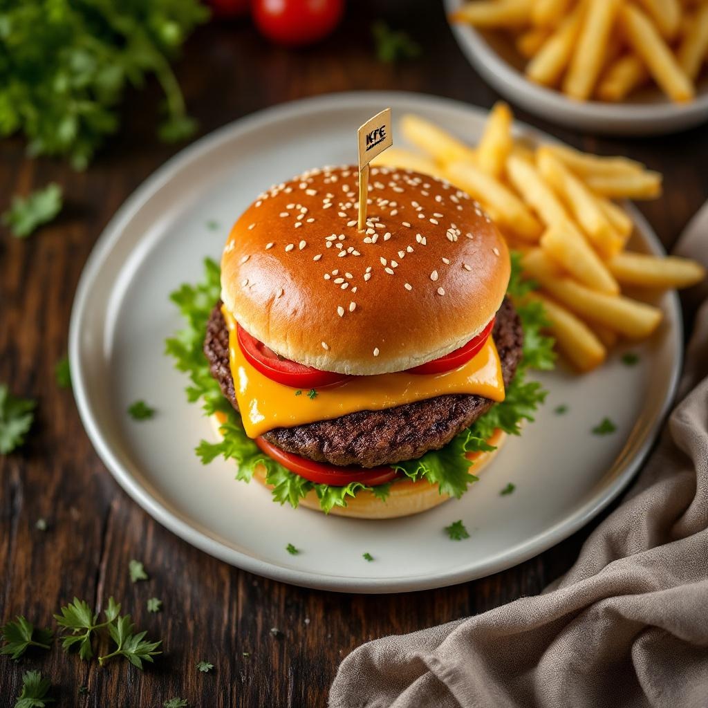 KFC Veg Zinger Burger