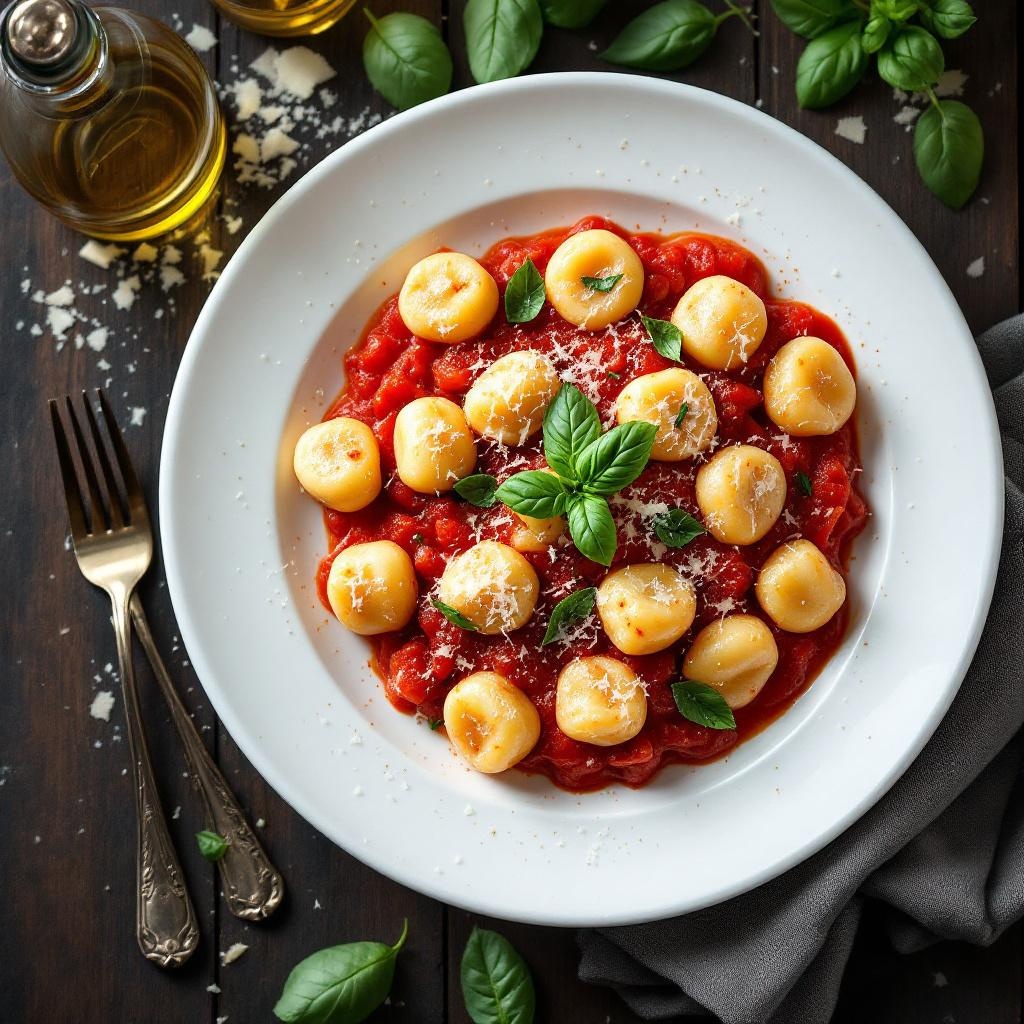 Gnocchi with Tomato Sauce
