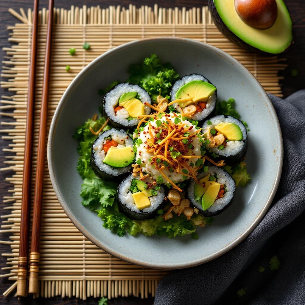 Avocado Sushi Roll