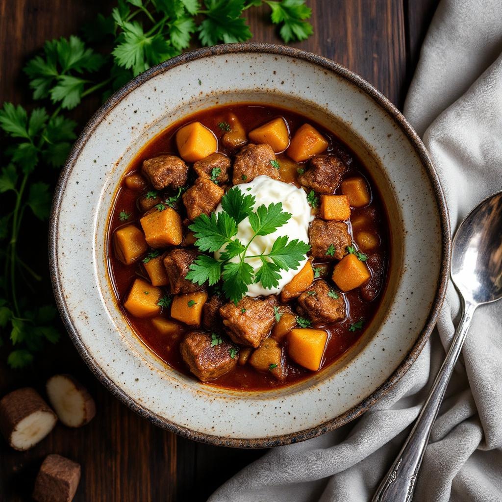 Sancocho (Meat & Root Veg Stew)