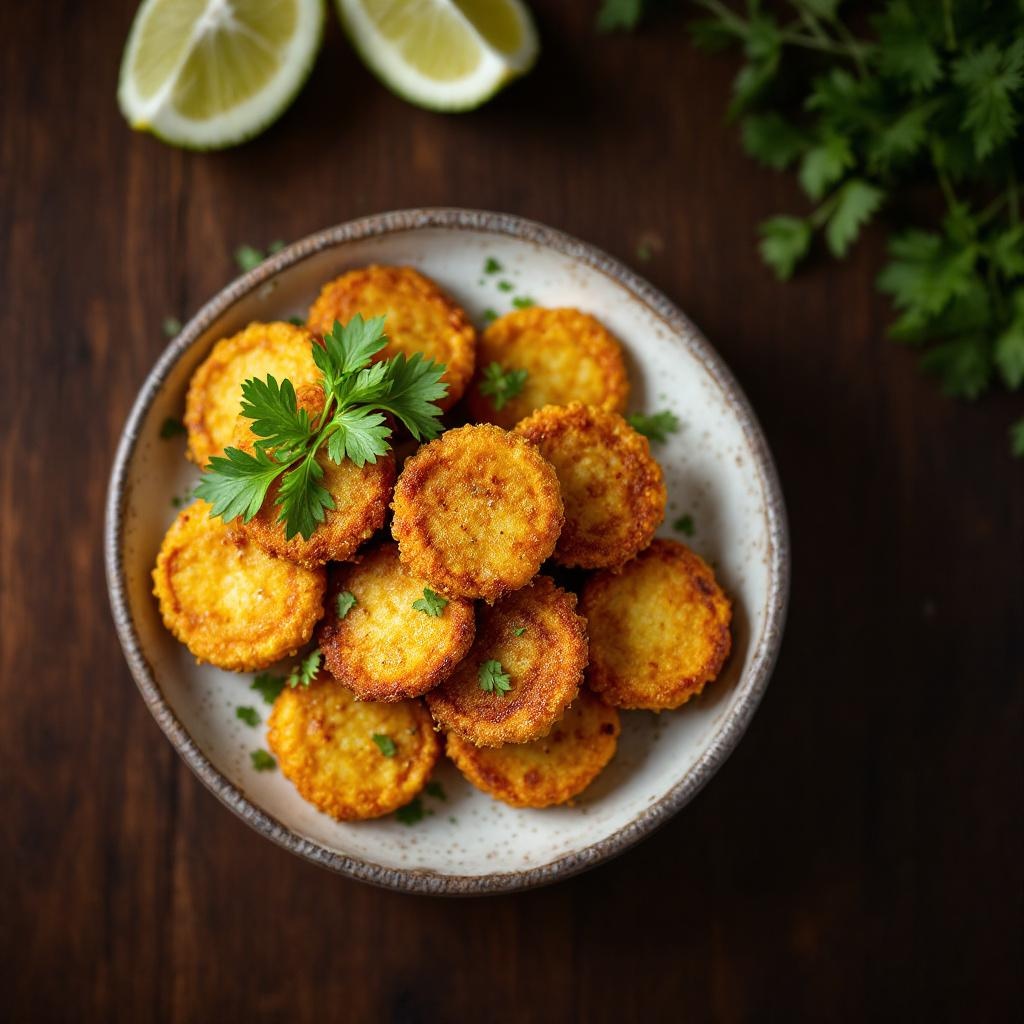 Tostones (Fried Green Plantain)