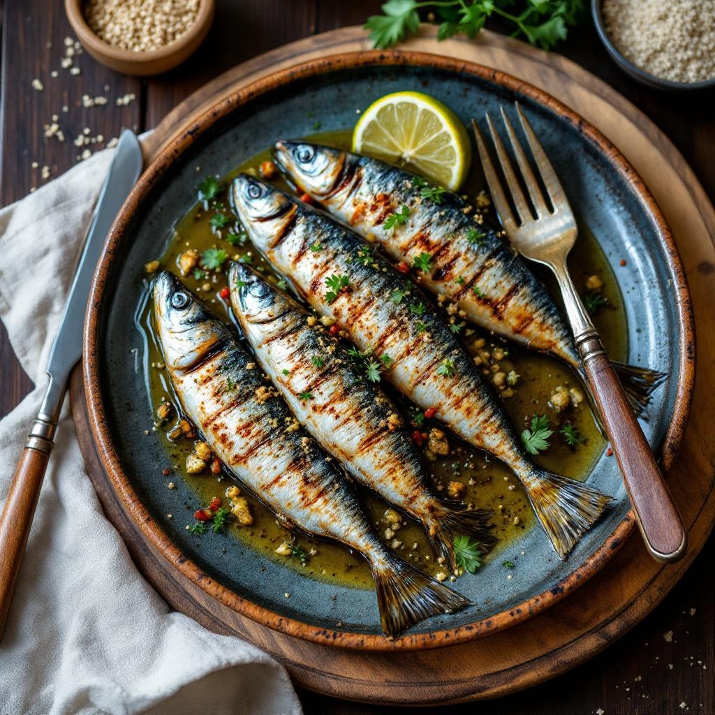 Grilled Sardines