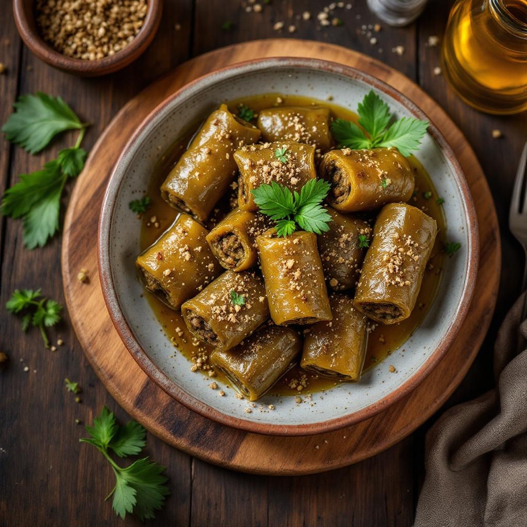 Stuffed Grape Leaves