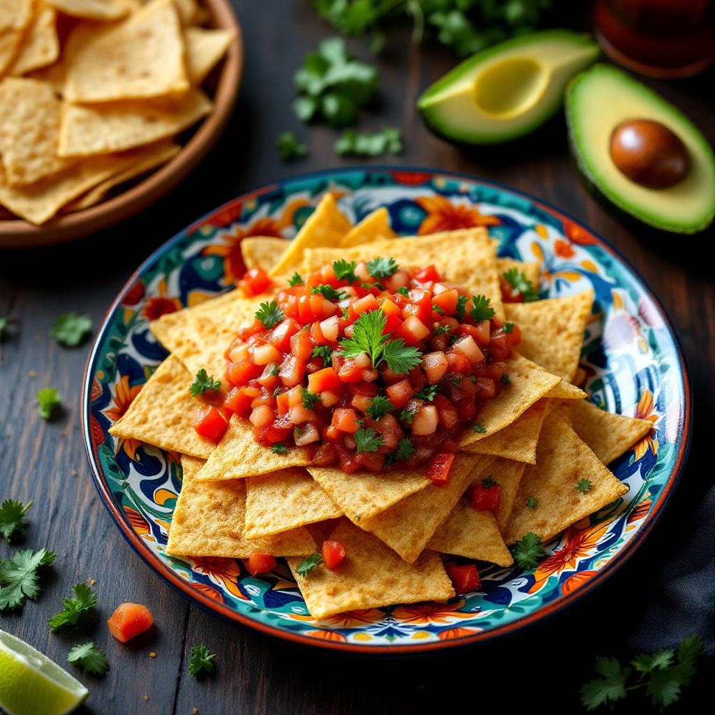 Tortilla Chips with Salsa
