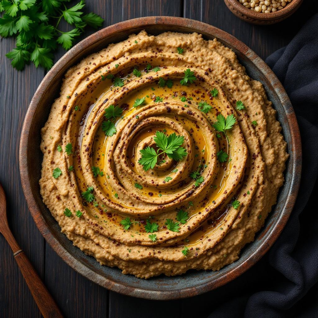 Mirza Ghasemi (Eggplant Dip)