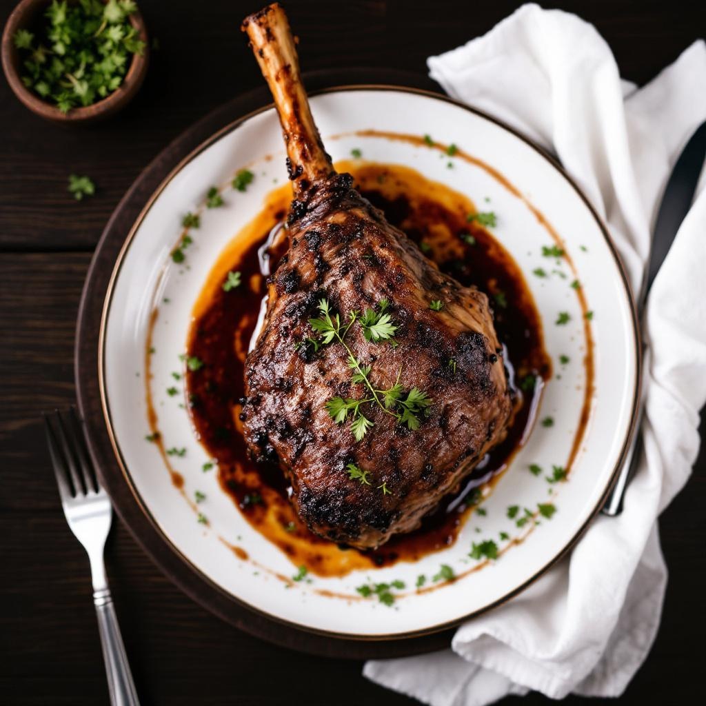 Roast Lamb Leg