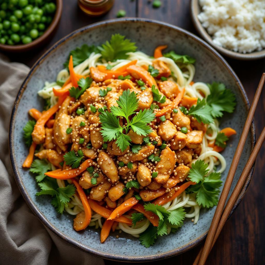 Asian Sesame Chicken Salad