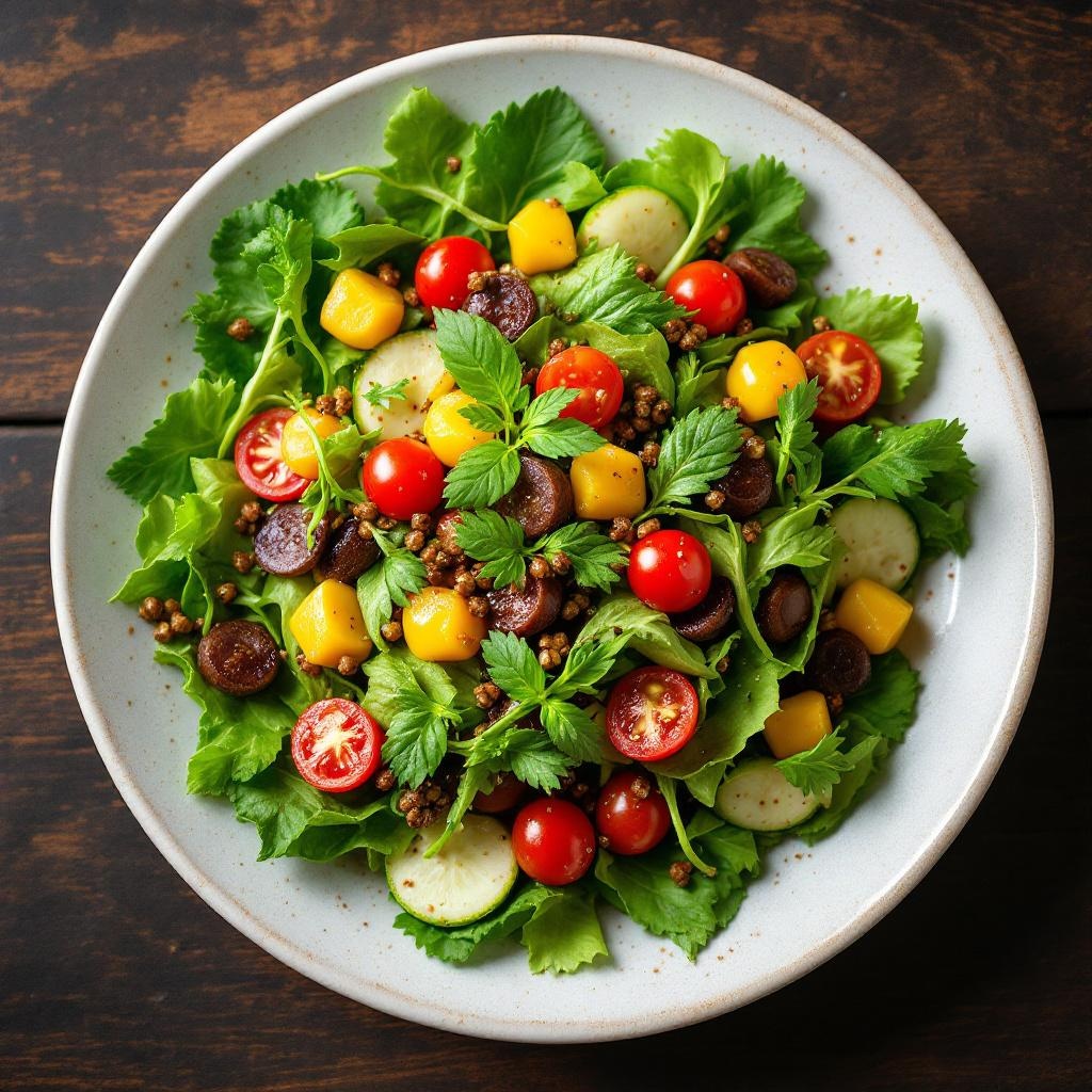 Garden Salad with Vinaigrette