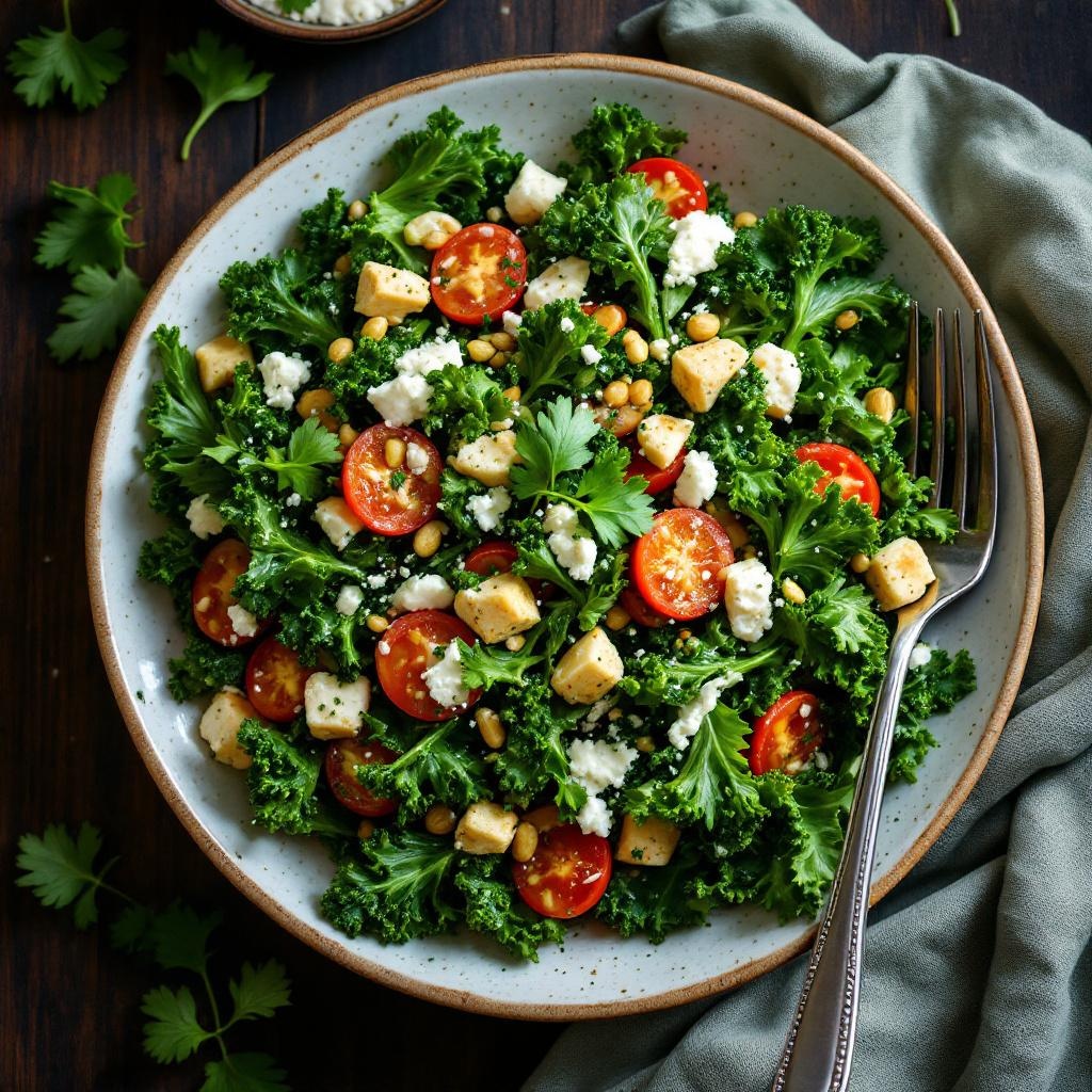 Kale Caesar Salad