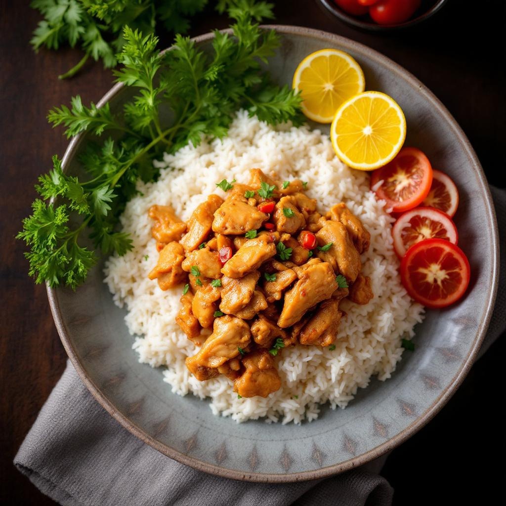 Hainanese Chicken Rice