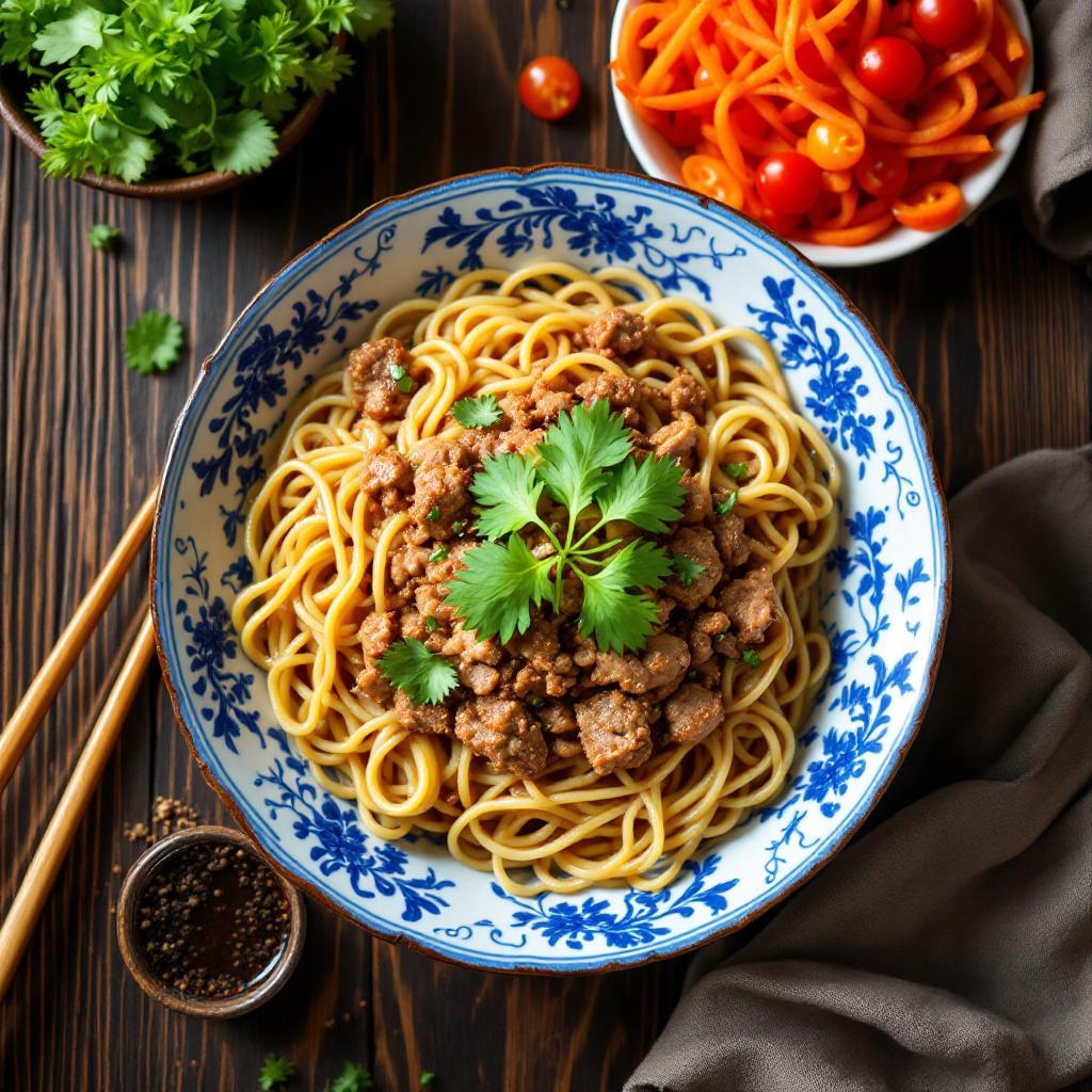 Minced Pork Noodles