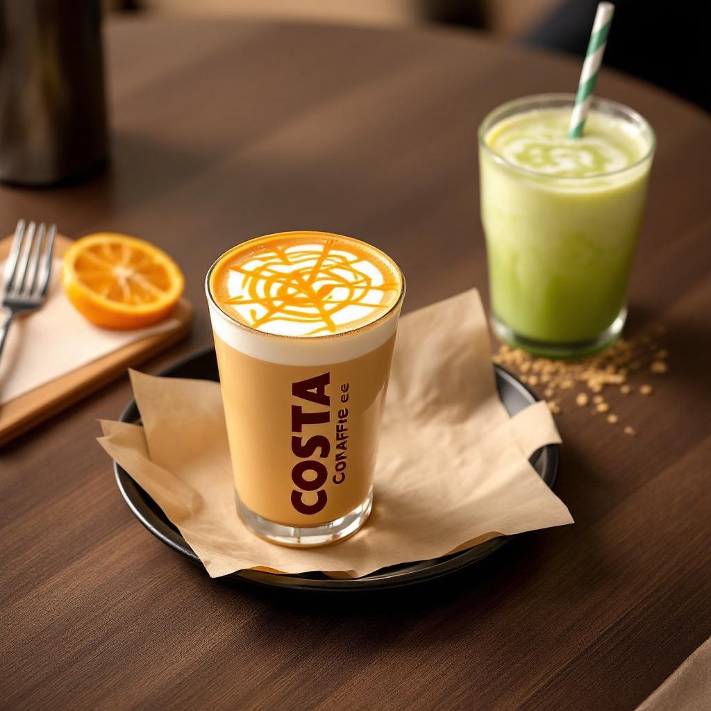 Costa Coffee Caramel Latte