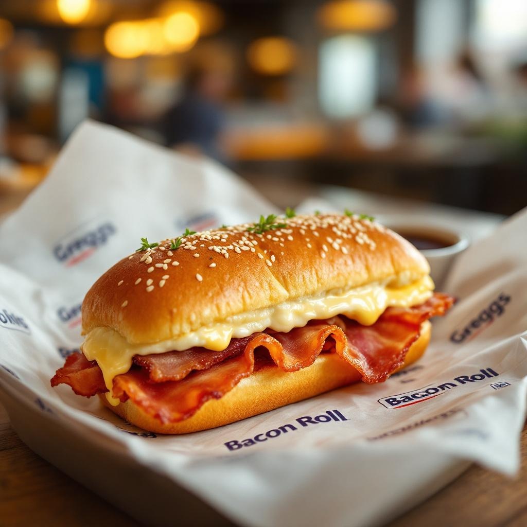 Greggs Bacon Roll