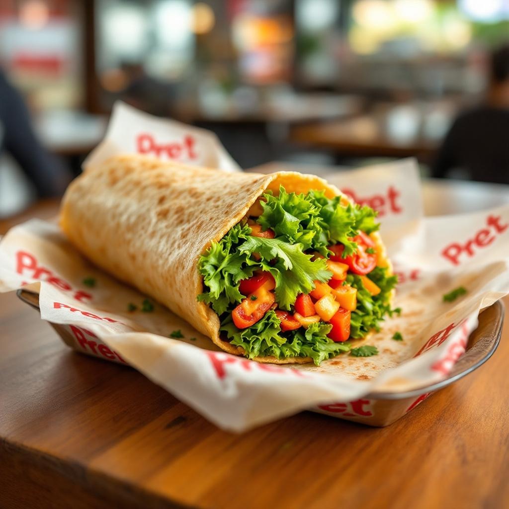Pret Veggie Pret Wrap