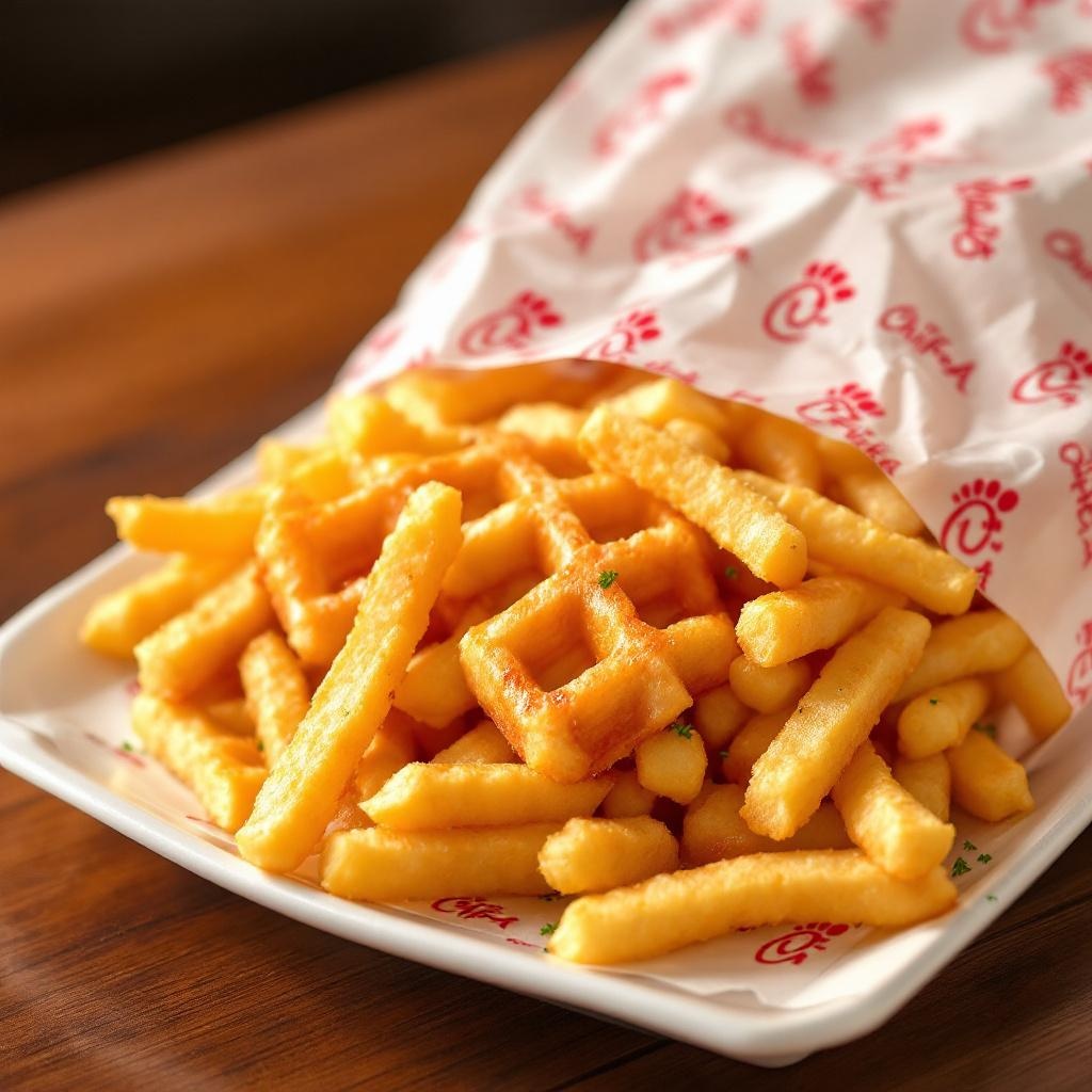 Chick-fil-A Waffle Fries Medium