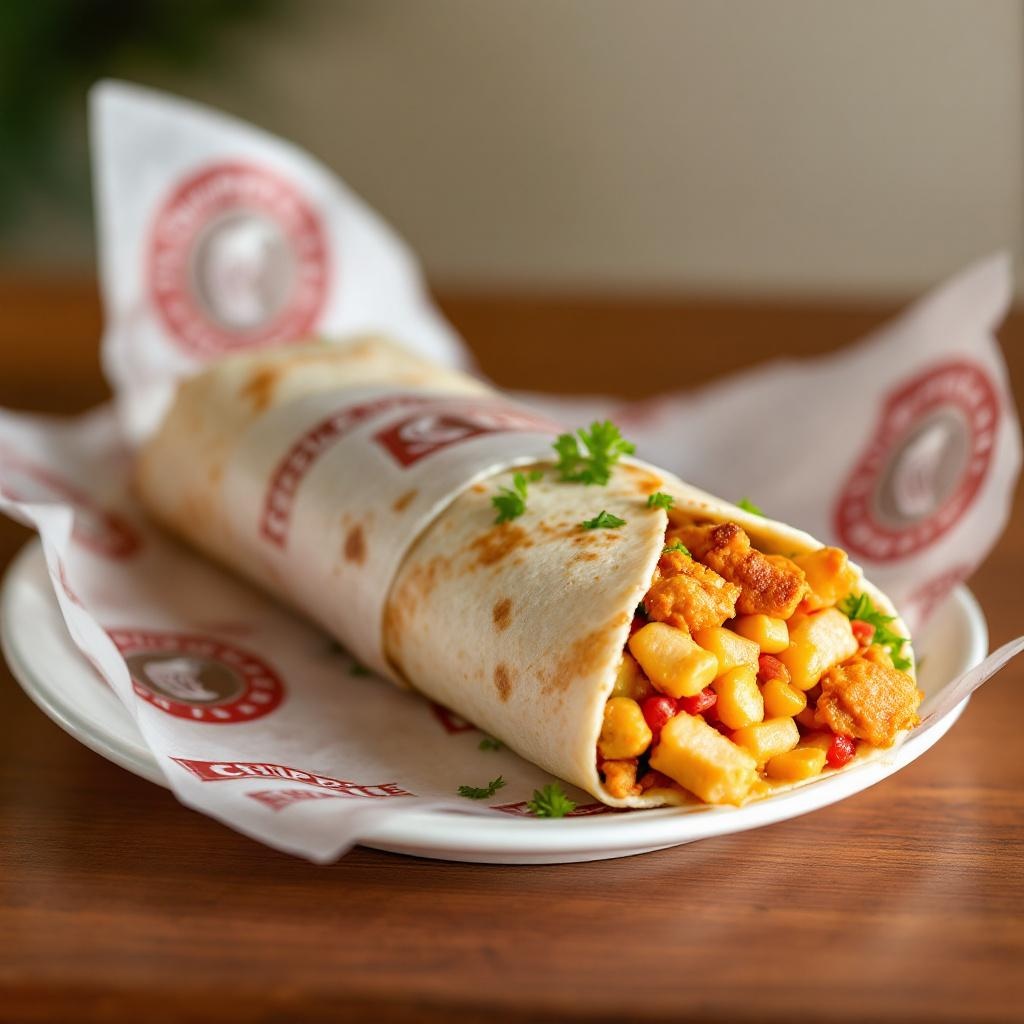 Chipotle Chicken Burrito