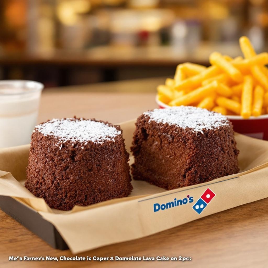 Domino's Chocolate Lava Cake 2pc