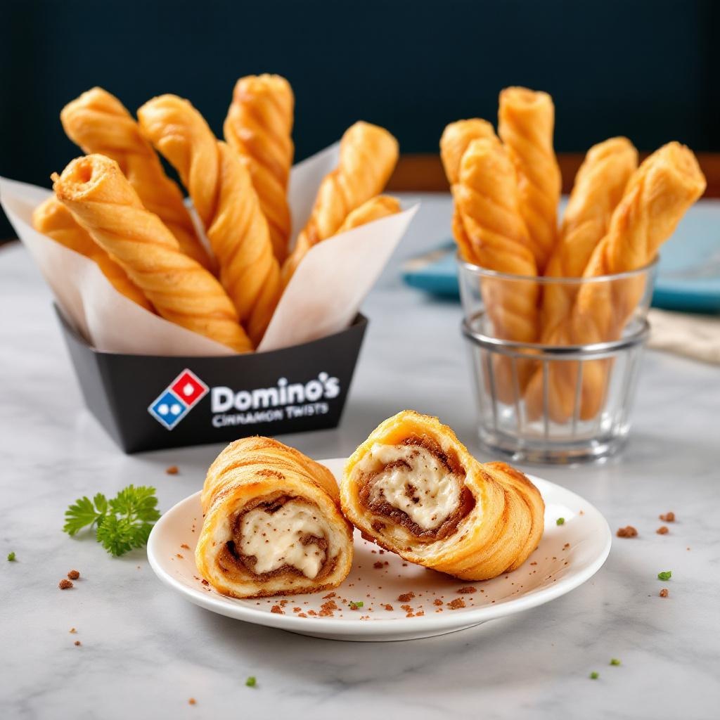 Domino's Cinnamon Bread Twists