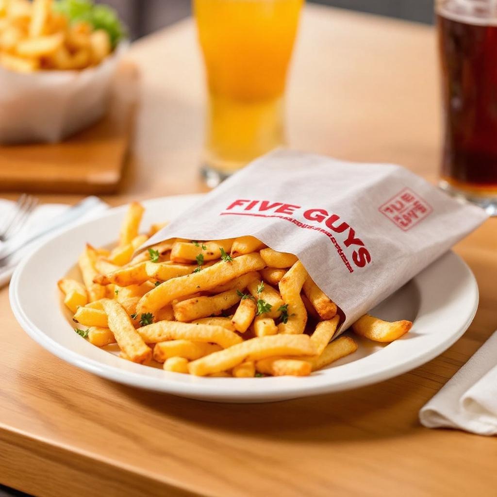 Five Guys Cajun Fries