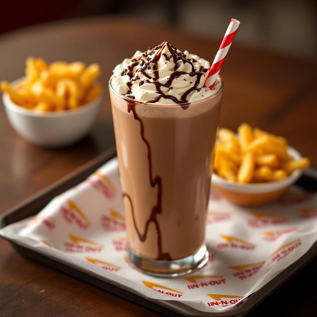 In-N-Out Chocolate Shake