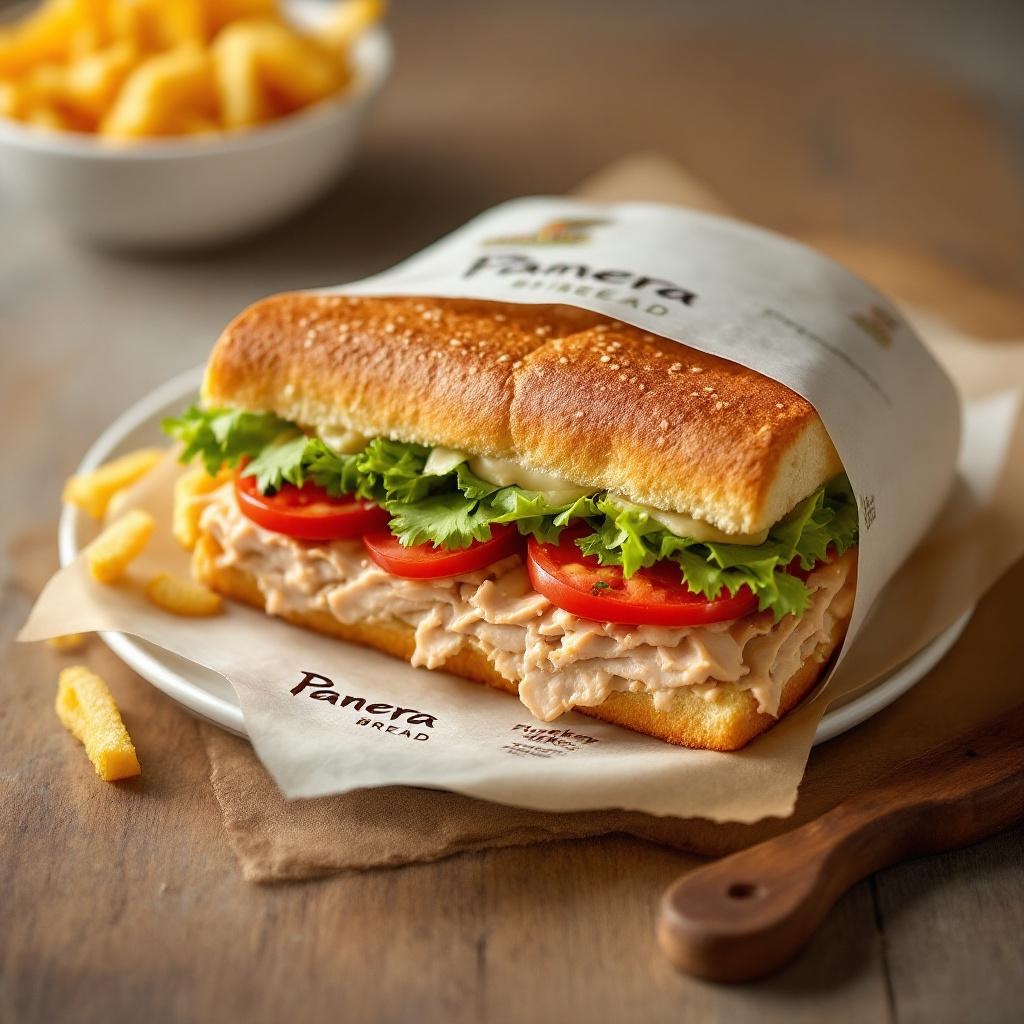 Panera Bread Turkey Sandwich