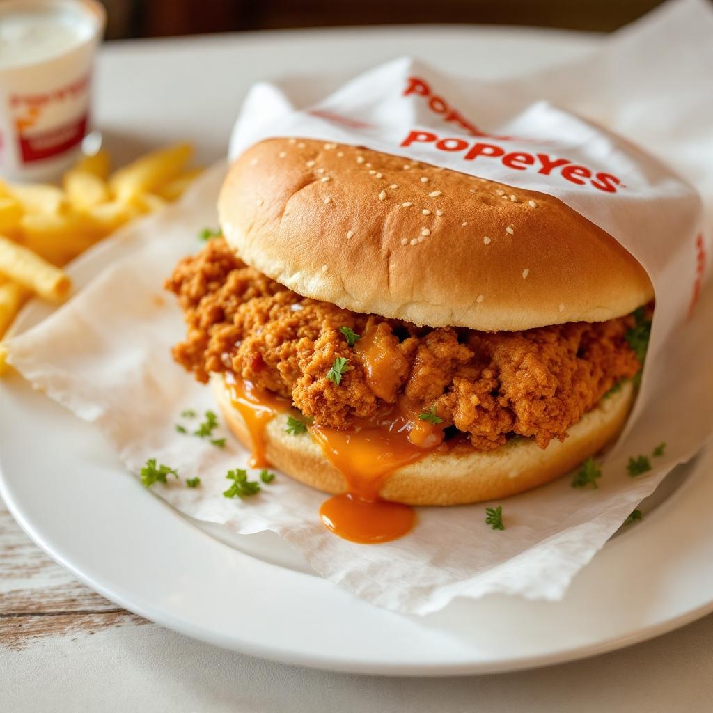 Popeyes Classic Chicken Sandwich