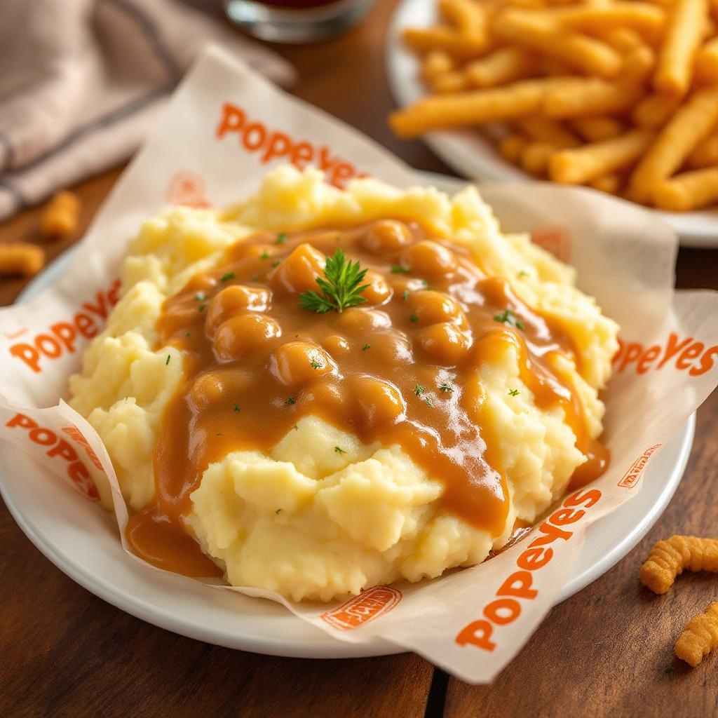 Popeyes Mashed Potatoes & Gravy