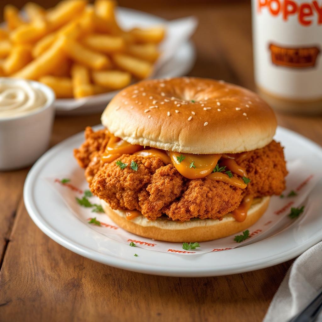 Popeyes Spicy Chicken Sandwich