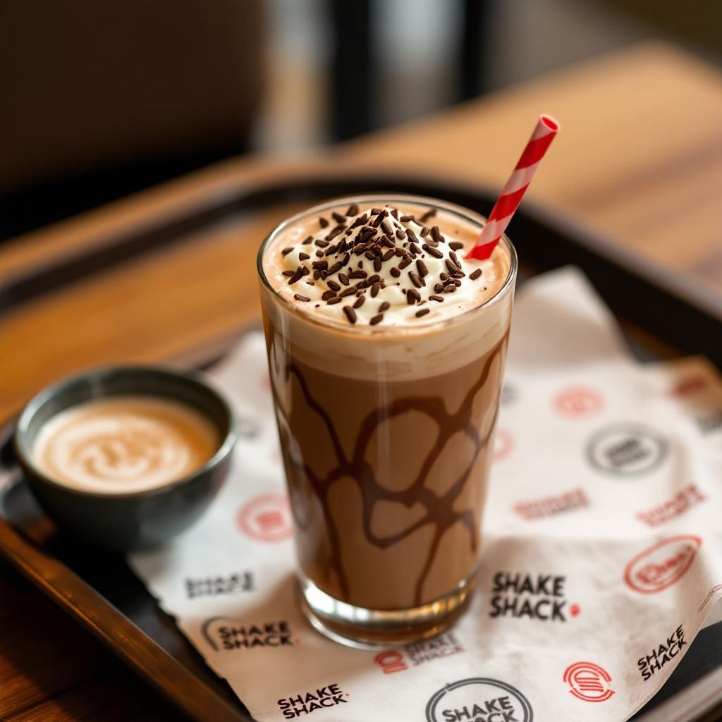 Shake Shack Chocolate Shake