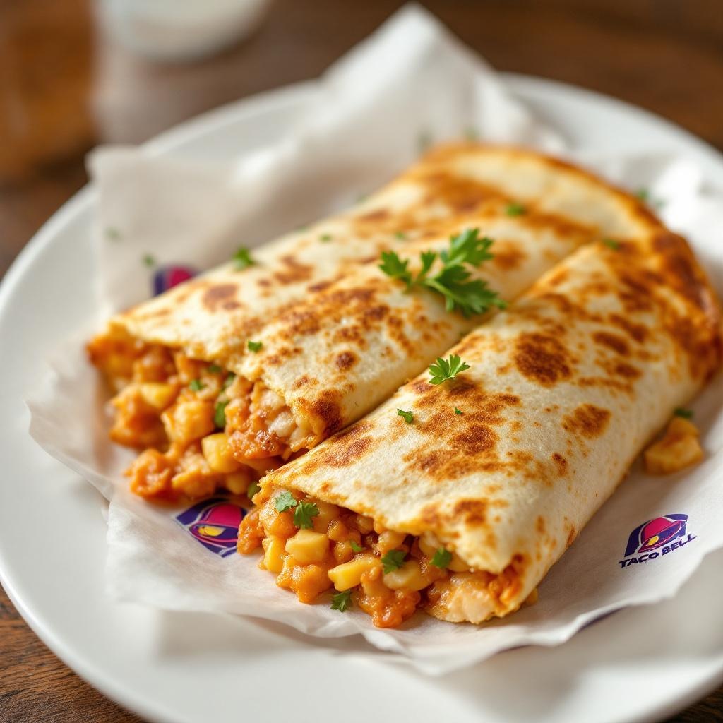 Taco Bell Chicken Quesadilla