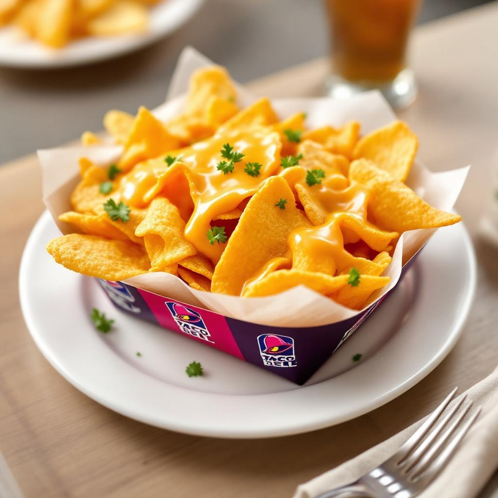 Taco Bell Chips & Nacho Cheese