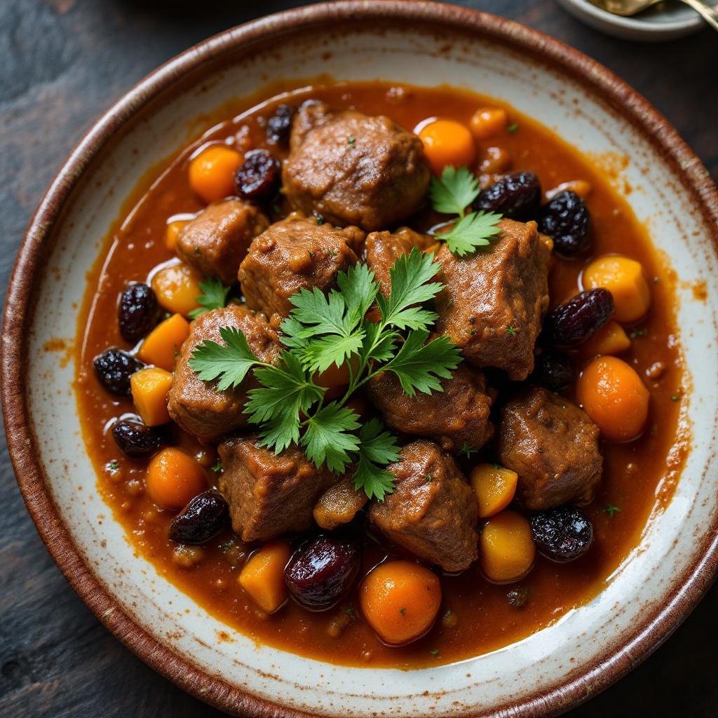 Lamb Tagine with Prunes
